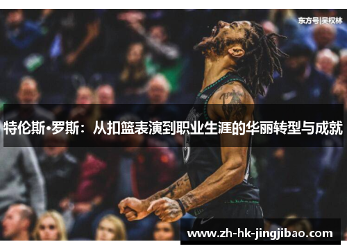 特伦斯·罗斯：从扣篮表演到职业生涯的华丽转型与成就