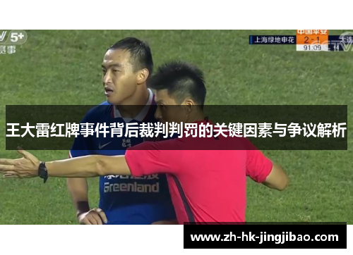 王大雷红牌事件背后裁判判罚的关键因素与争议解析