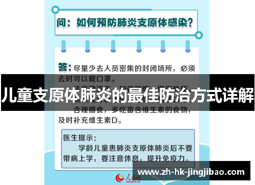儿童支原体肺炎的最佳防治方式详解