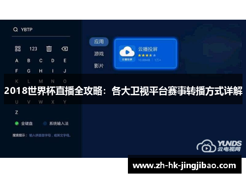 2018世界杯直播全攻略：各大卫视平台赛事转播方式详解